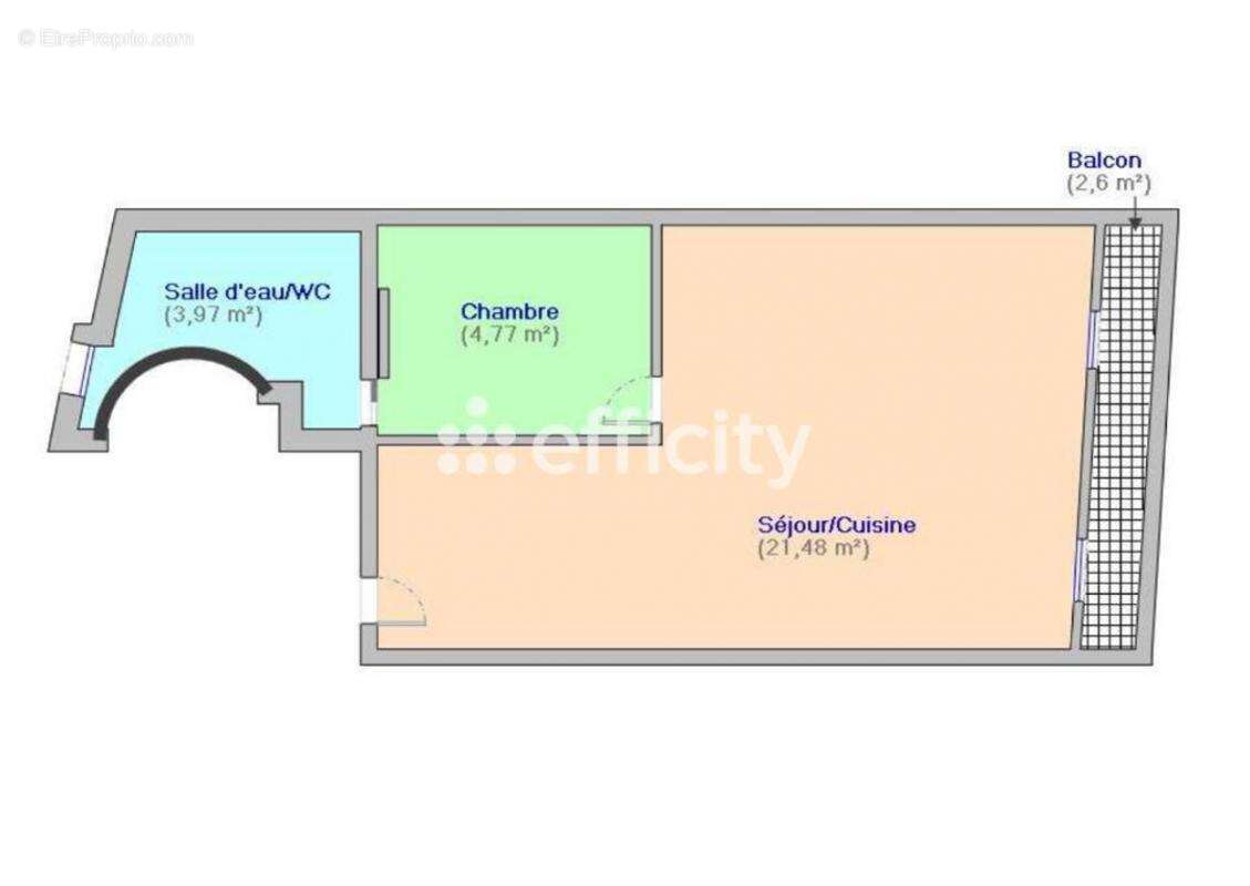 Appartement à PARIS-18E