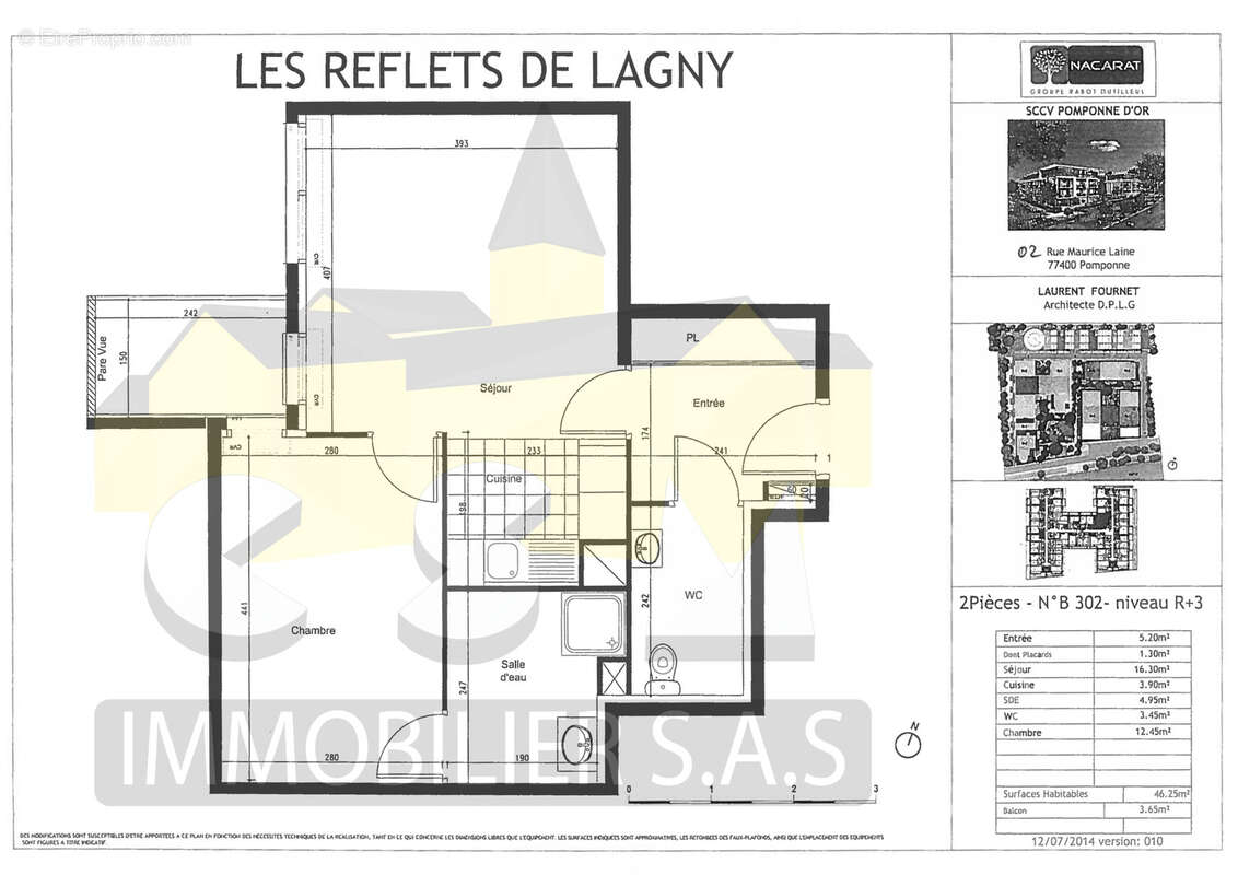 Appartement à POMPONNE