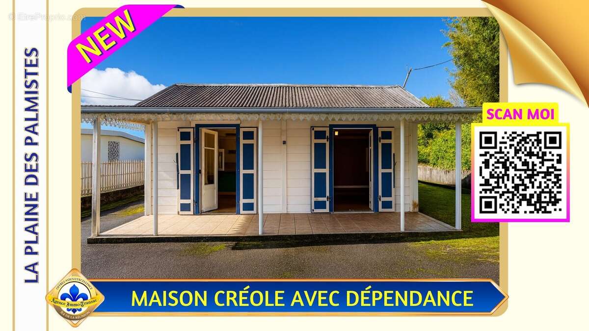 Maison à LA PLAINE-DES-PALMISTES