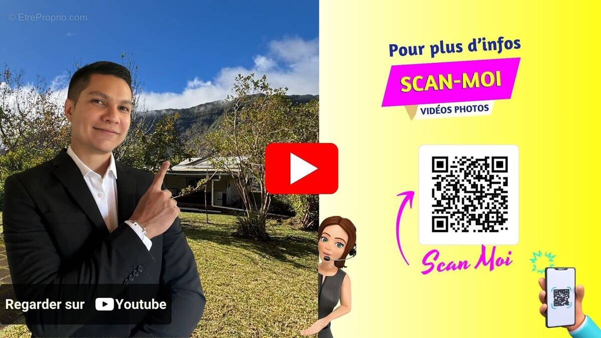 Maison à LA PLAINE-DES-PALMISTES