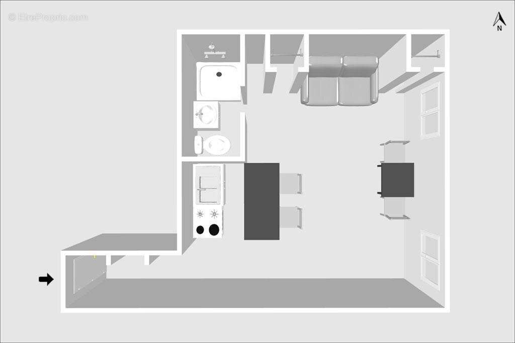 Appartement à PARIS-3E