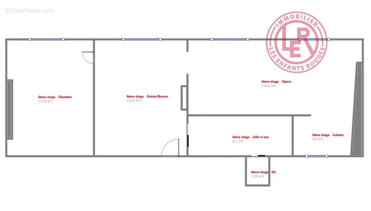 Appartement à PARIS-2E