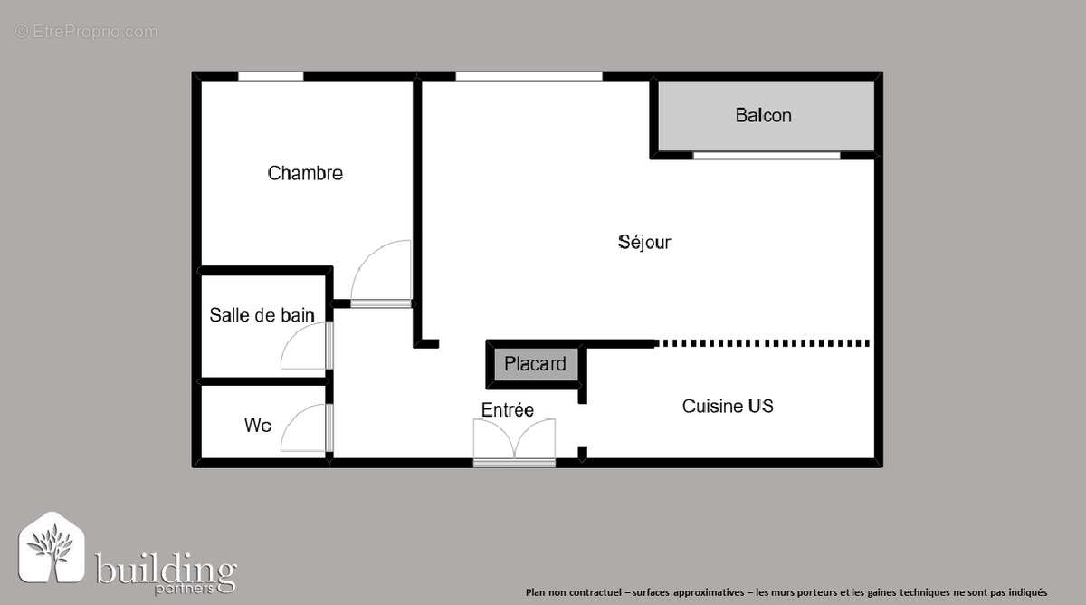 Appartement à LEVALLOIS-PERRET