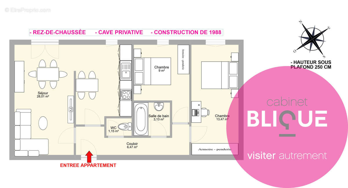 Appartement à VILLERS-LES-NANCY