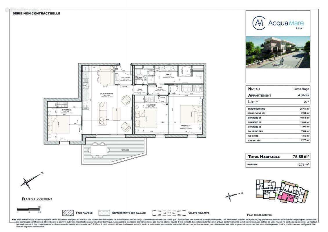 Appartement à CALVI