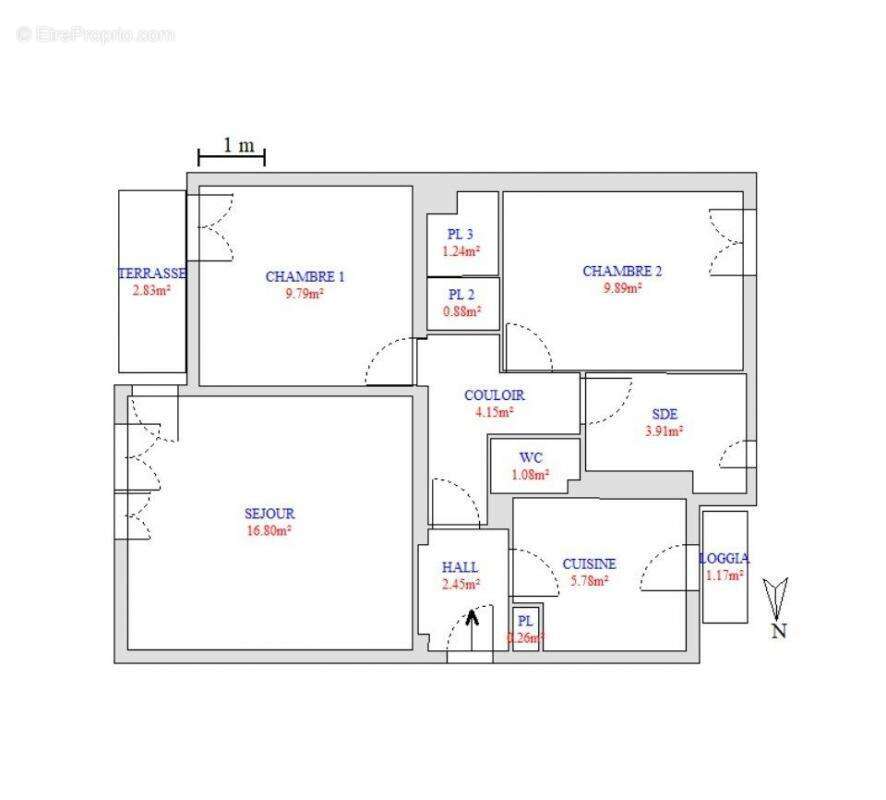 Appartement à MARSEILLE-11E