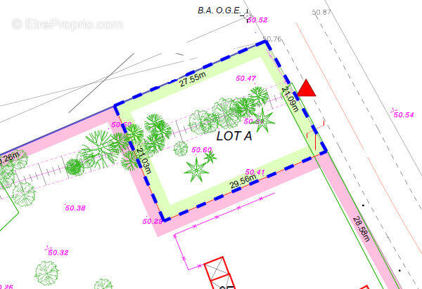 Terrain à BELIN-BELIET