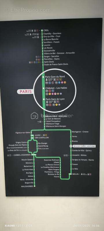 Appartement à BOUSSY-SAINT-ANTOINE