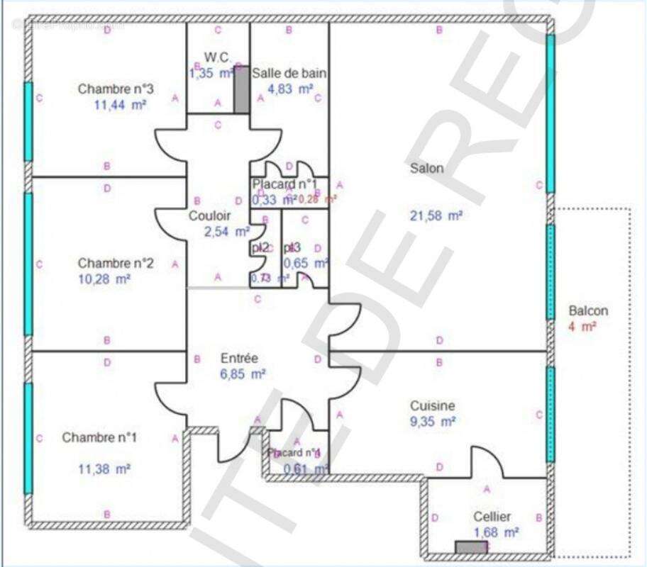 Appartement à SAINT-ANDRE-LEZ-LILLE