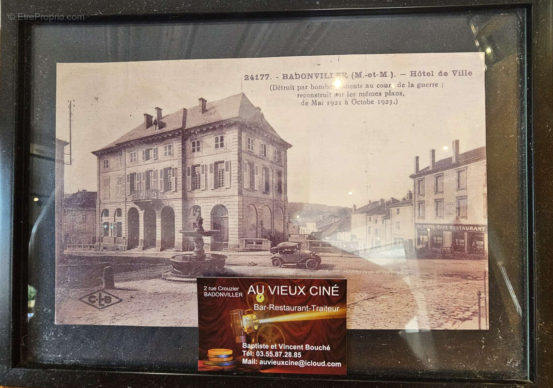 Commerce à BADONVILLER