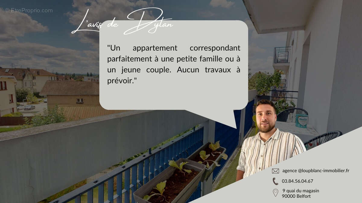 Appartement à MONTBELIARD