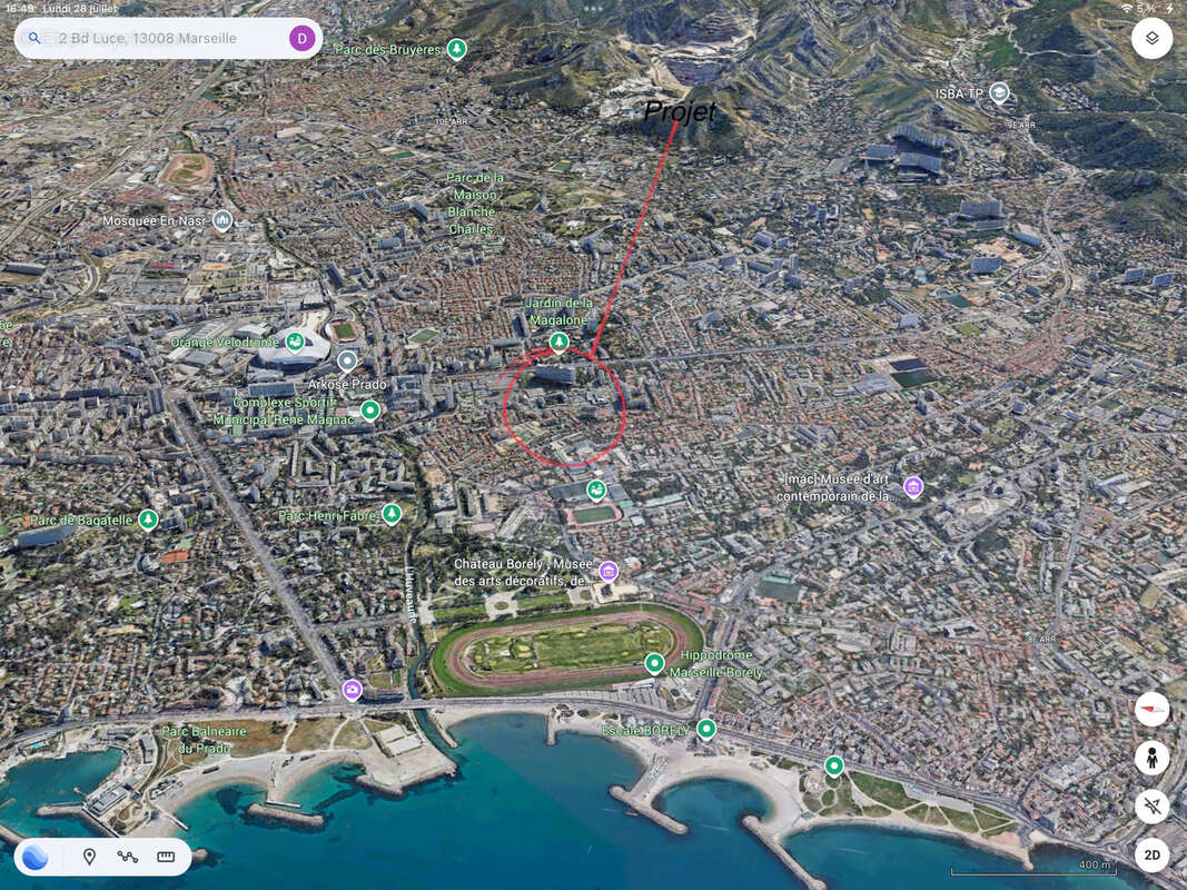 Appartement à MARSEILLE-8E