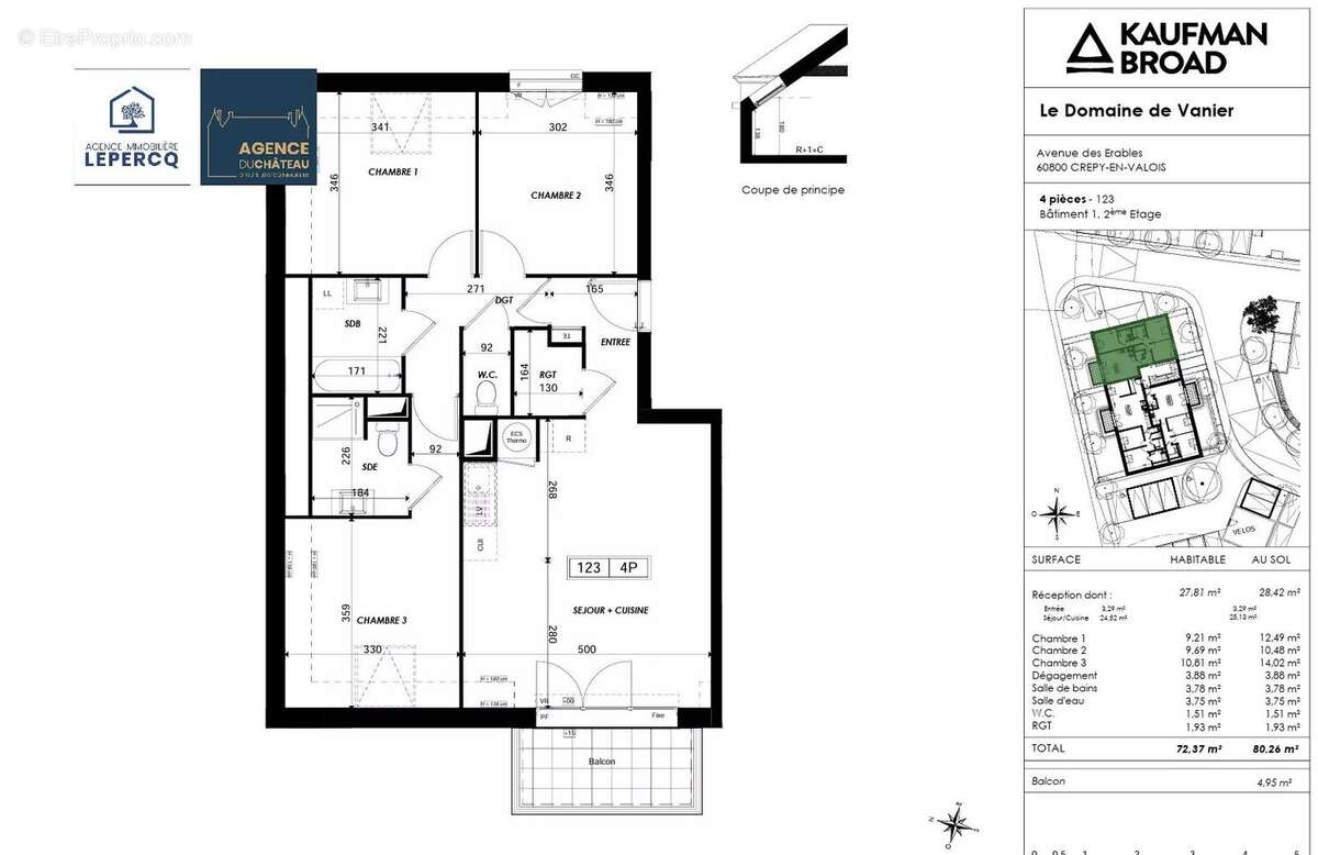 Appartement à CREPY-EN-VALOIS