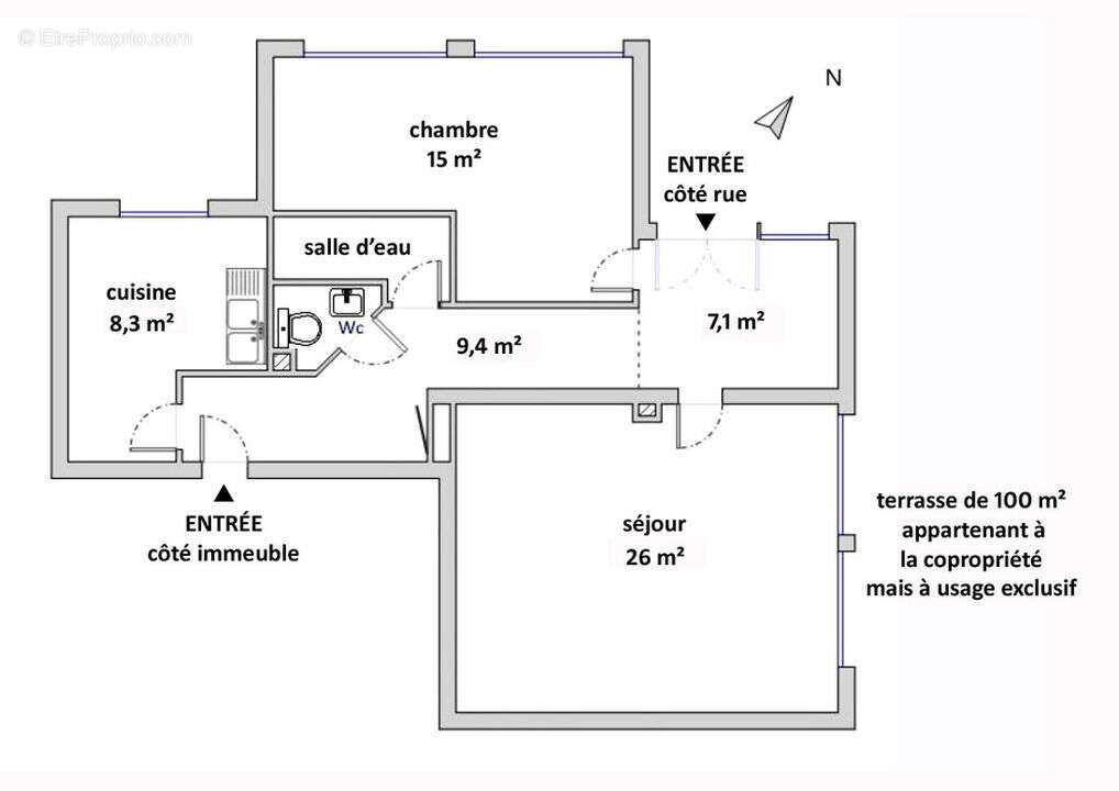 Appartement à CALUIRE-ET-CUIRE
