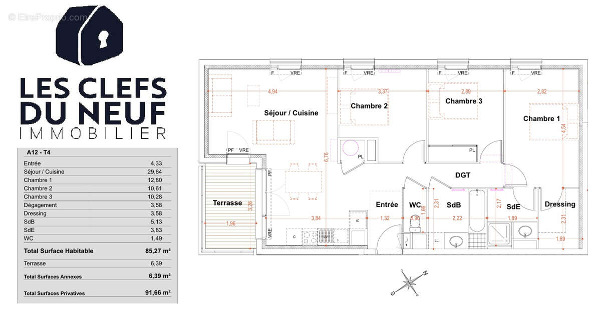 Appartement à TOULOUSE