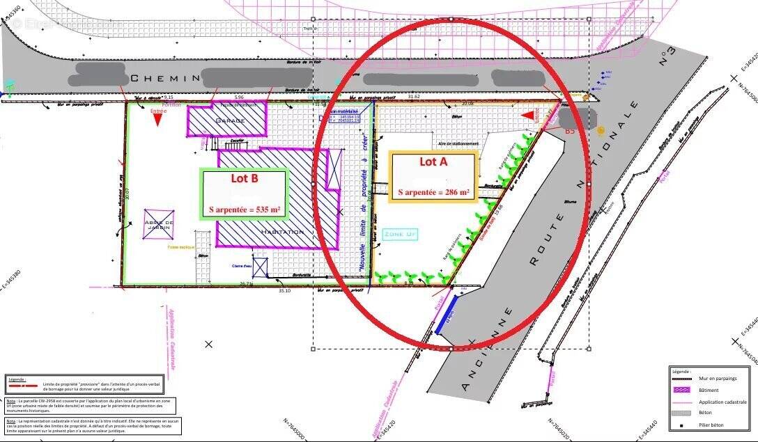 Terrain à SAINT-PIERRE
