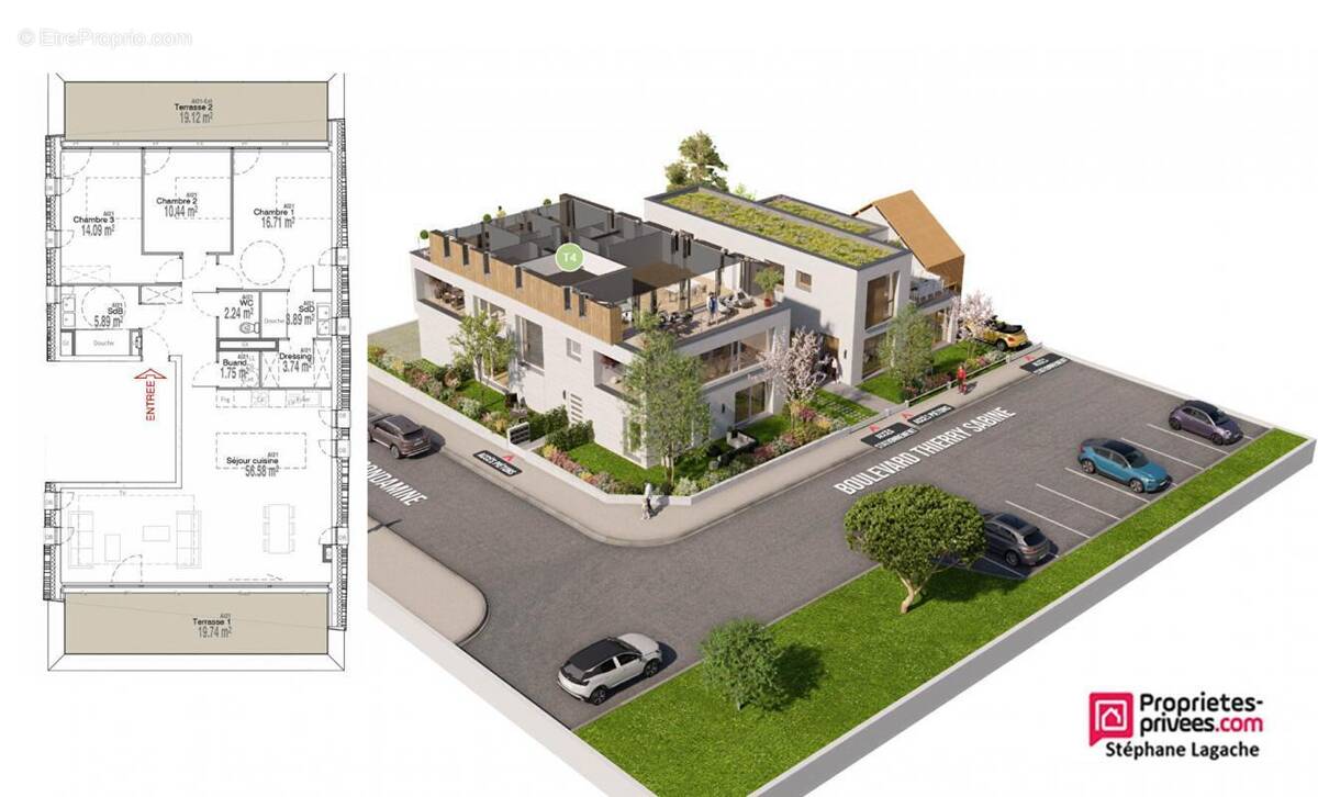 Appartement à LE TOUQUET-PARIS-PLAGE