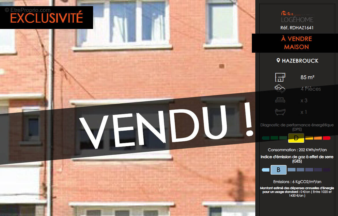 Maison à HAZEBROUCK