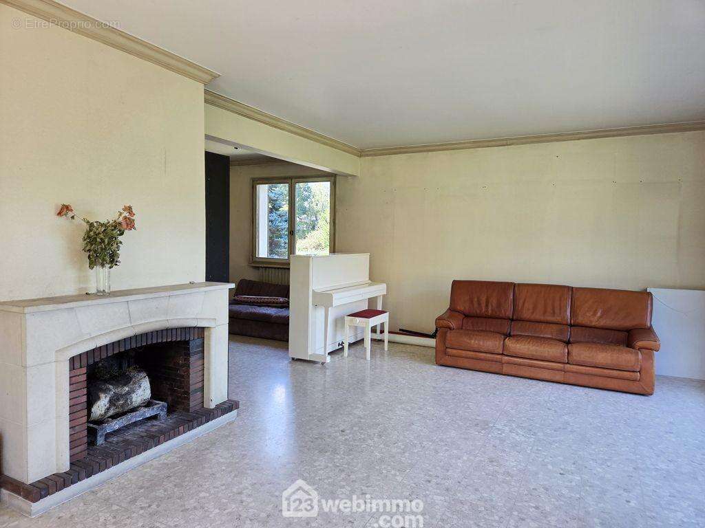 et d&#039;un grand salon/séjour de 38 m² environ... - Maison à GILLY-SUR-ISERE