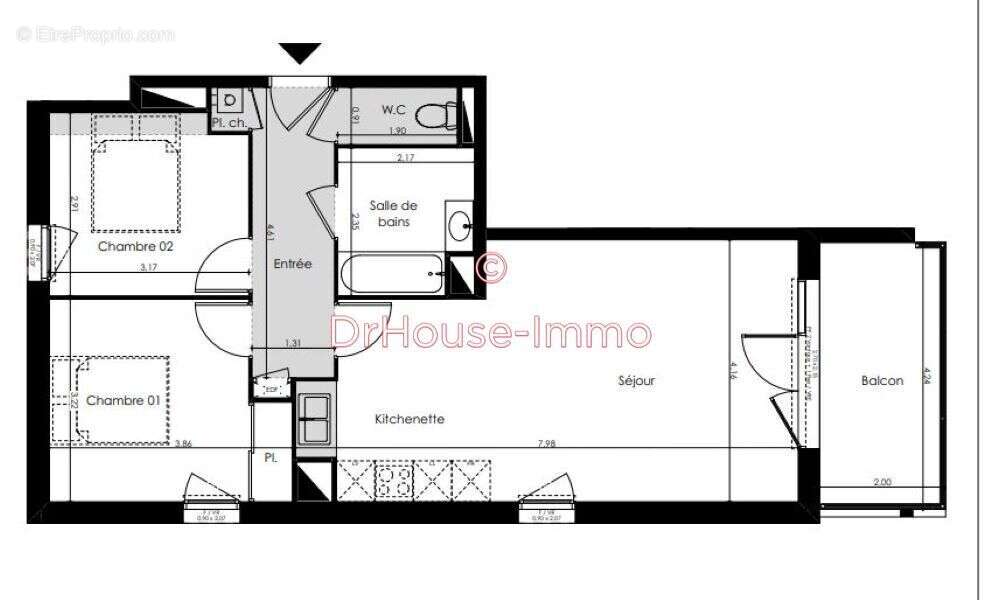 Appartement à LE TAILLAN-MEDOC