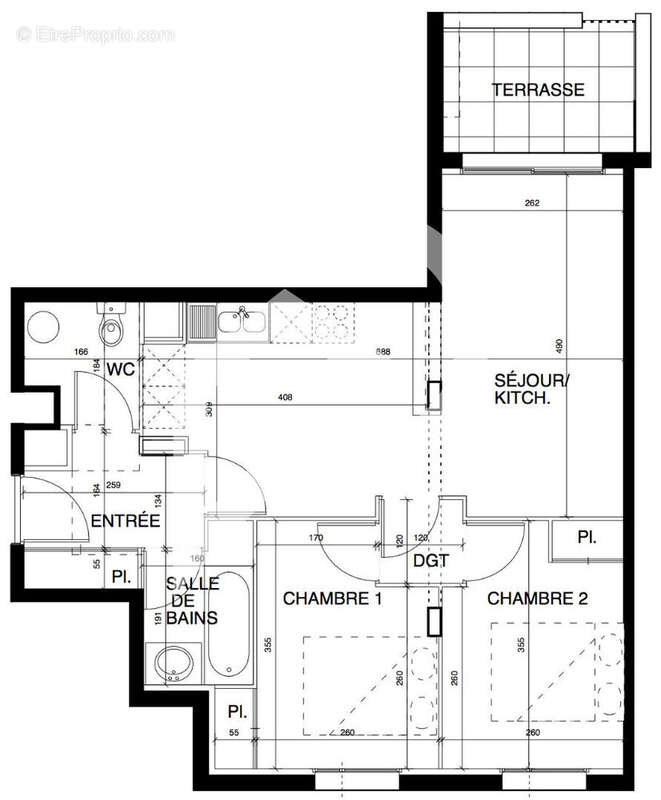 Appartement à TOULOUSE