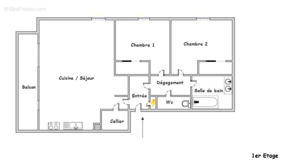 Appartement à MIONNAY