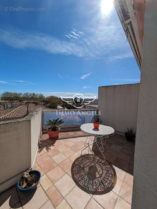 Terrasse - Appartement à BEZIERS