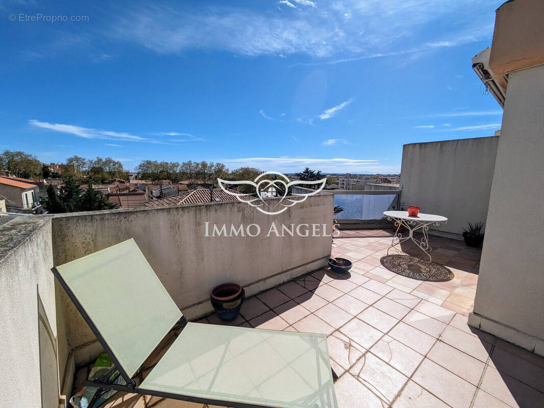 Terrasse - Appartement à BEZIERS