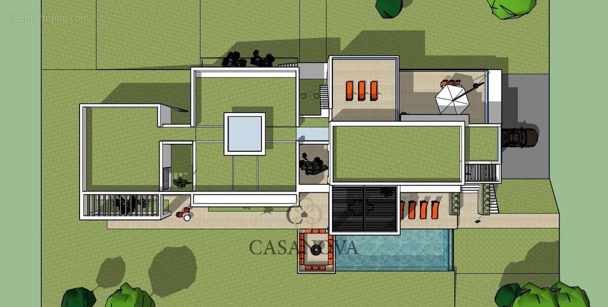 Terrain à MONTFERRIER-SUR-LEZ