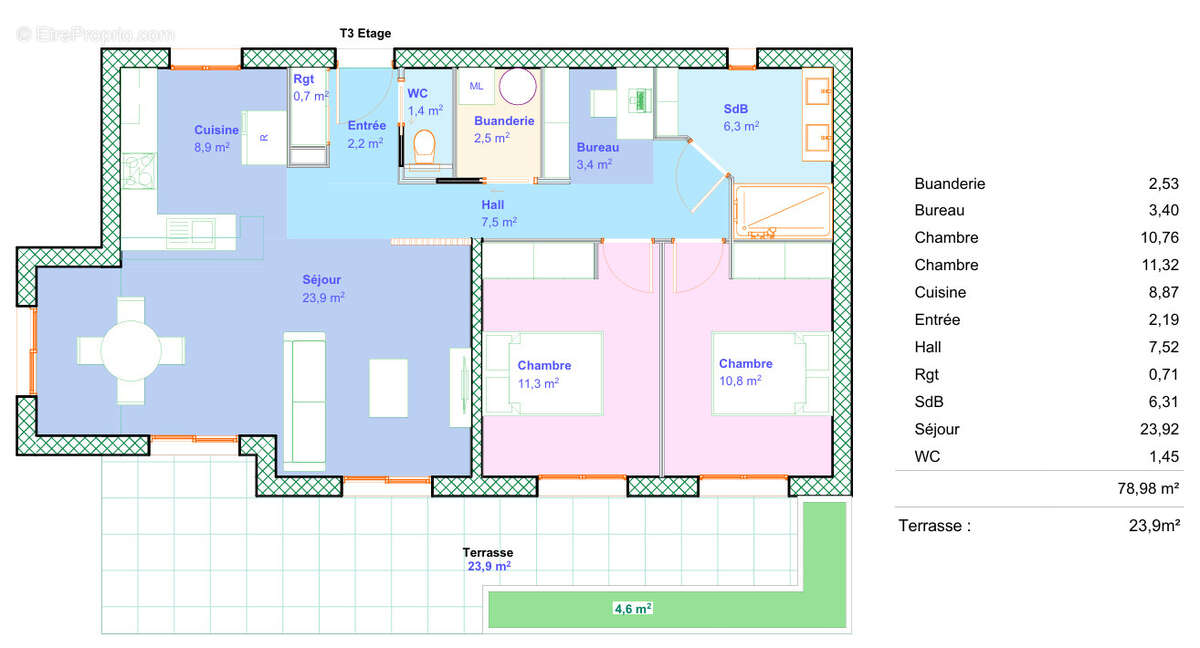 Appartement à PENTA-DI-CASINCA