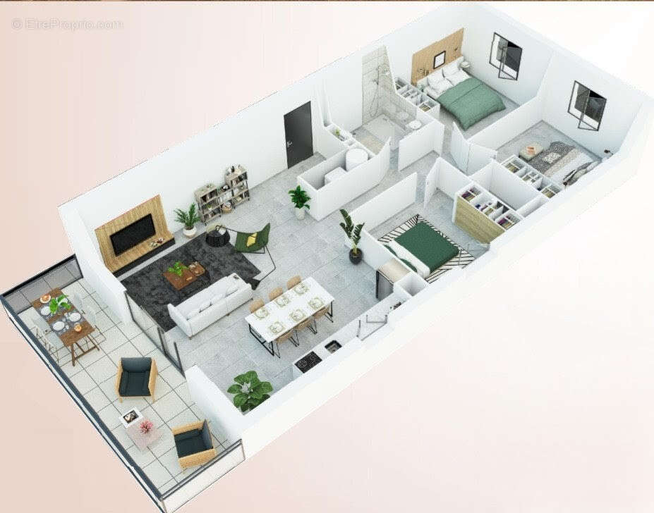 Appartement à BORGO