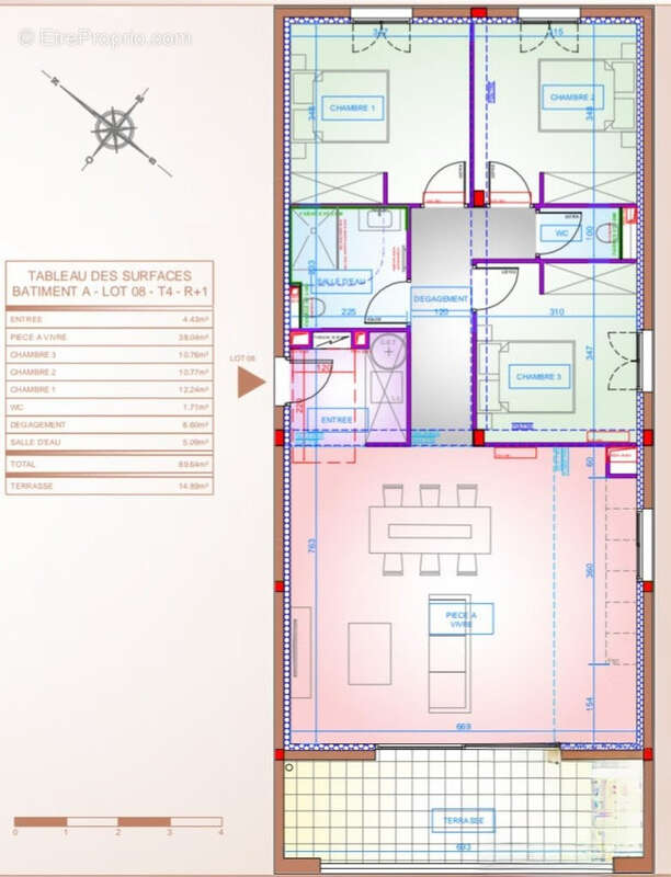 Appartement à BORGO