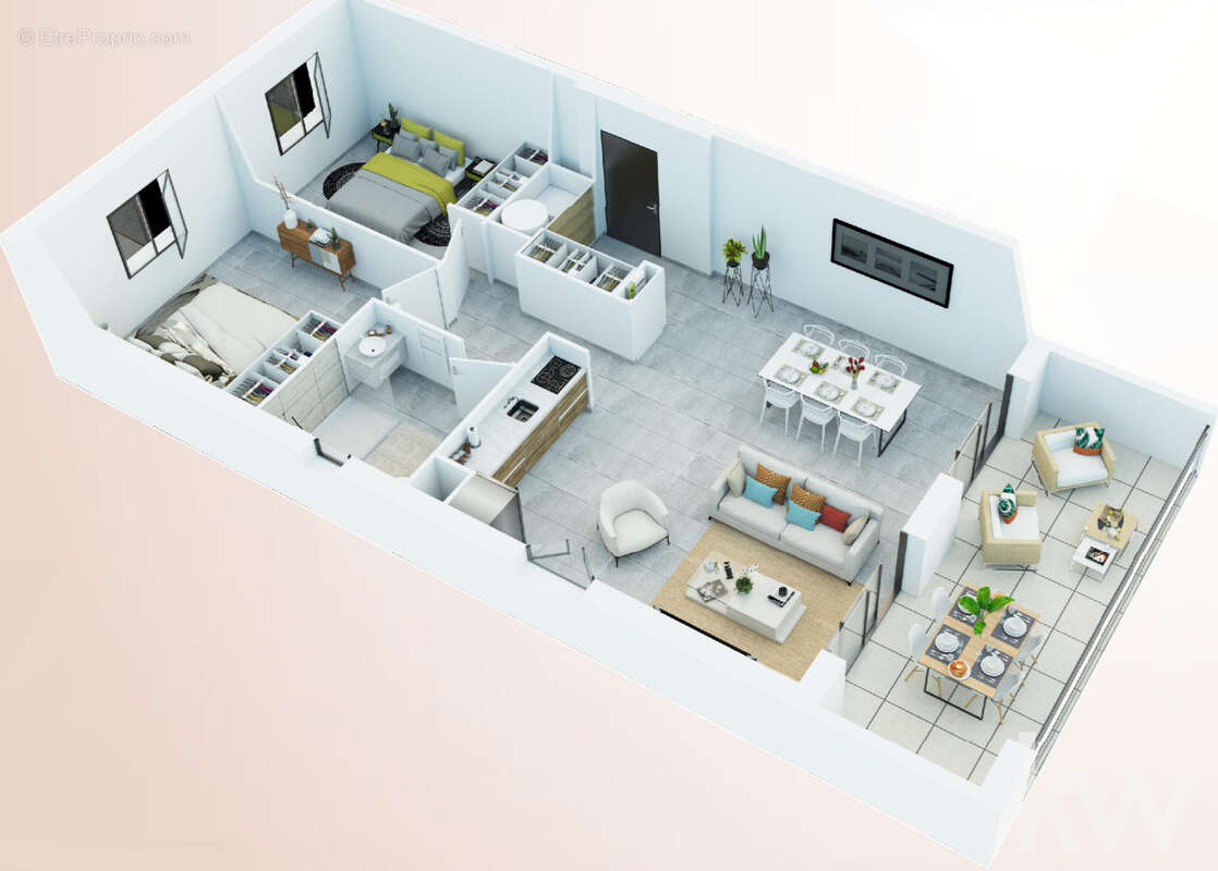 Appartement à BORGO