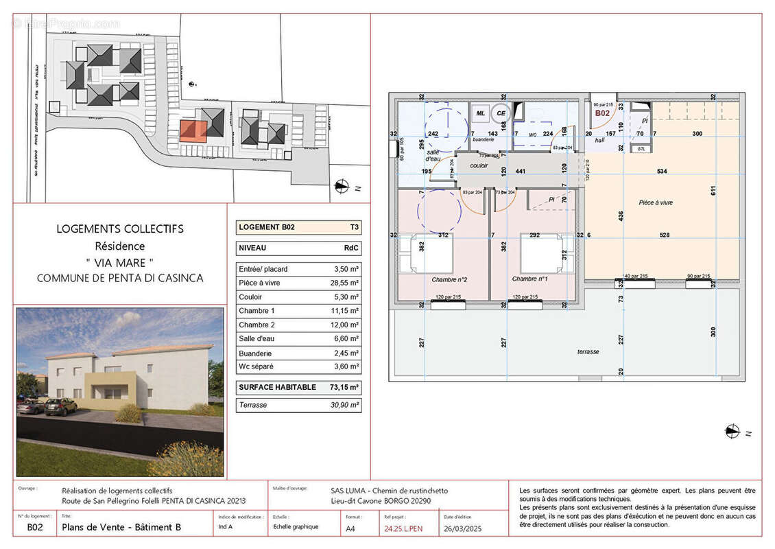 Appartement à PENTA-DI-CASINCA