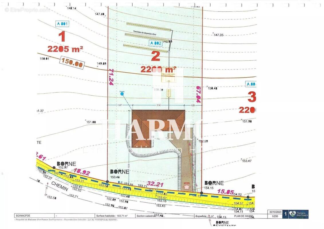Terrain à SAINT-GIRONS