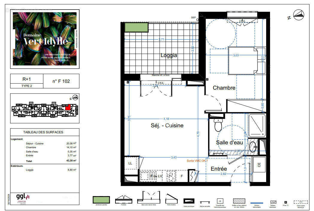 Appartement à NARBONNE