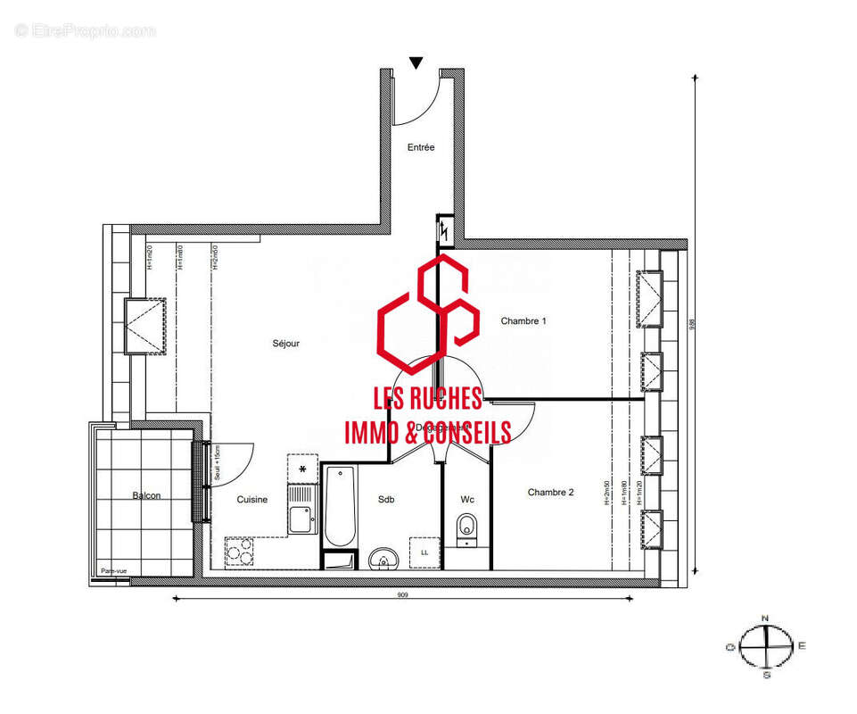 Appartement à AUBERVILLIERS