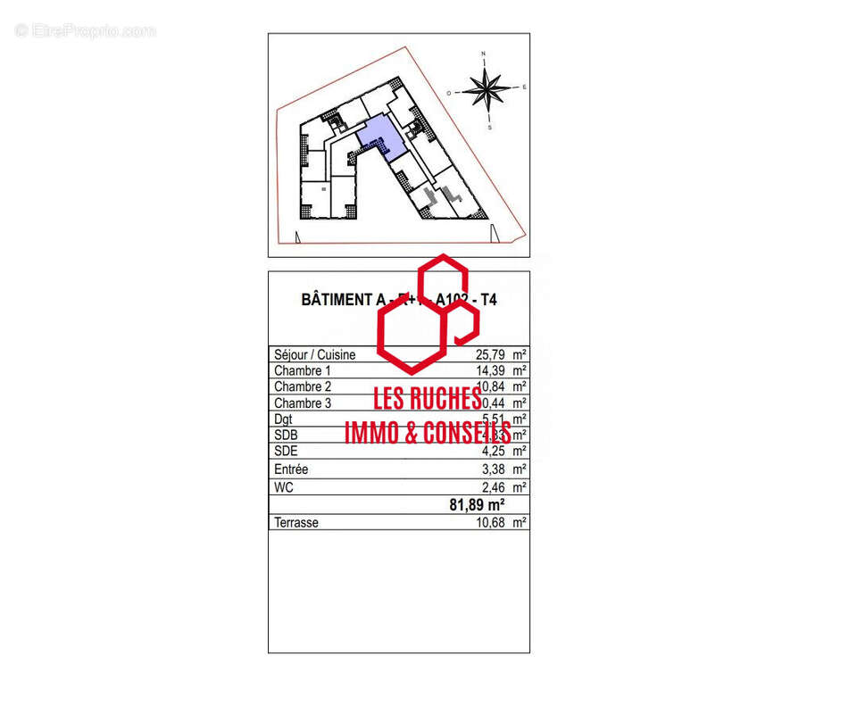 Appartement à SAINT-RAPHAEL