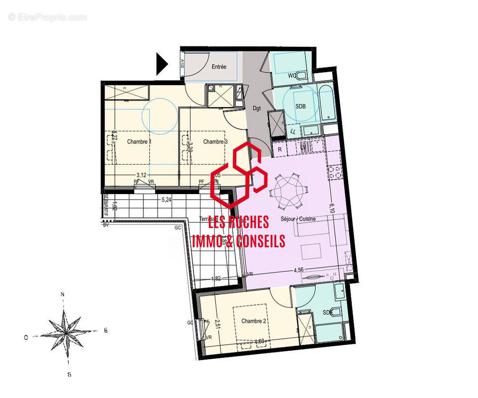 Appartement à SAINT-RAPHAEL