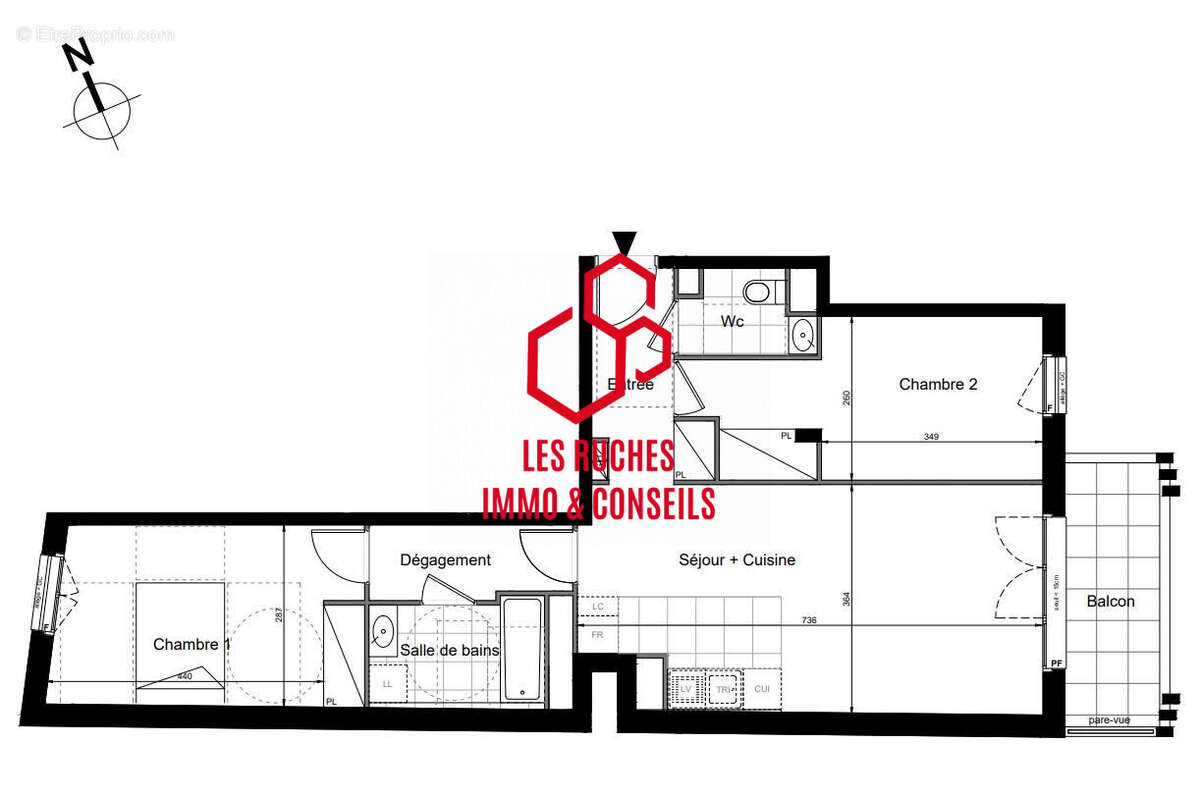 Appartement à LE BLANC-MESNIL