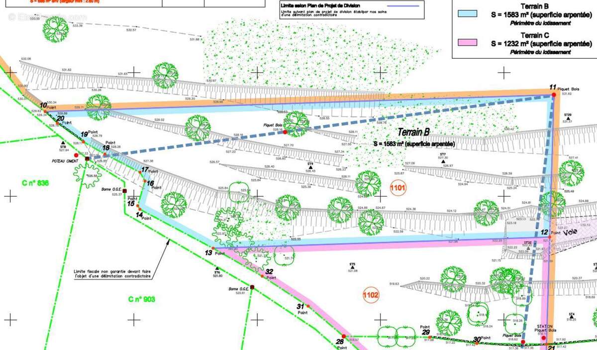 Terrain à PIERREFEU