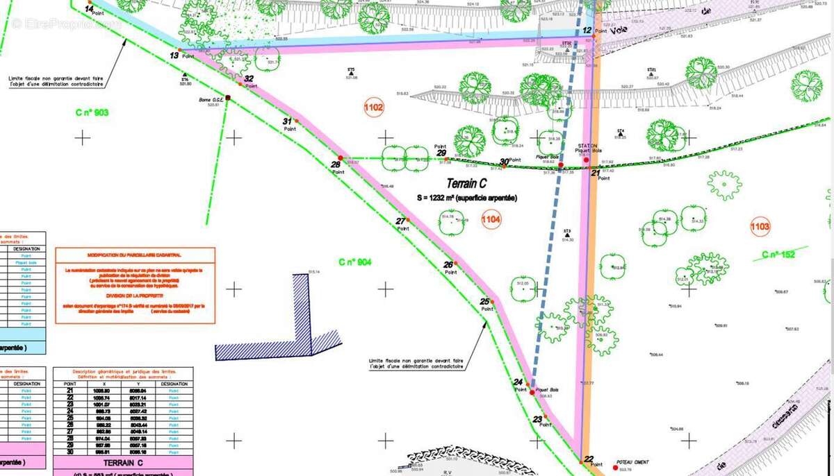 Terrain à PIERREFEU
