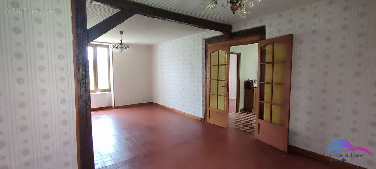 séjour - Maison à CREZANCAY-SUR-CHER