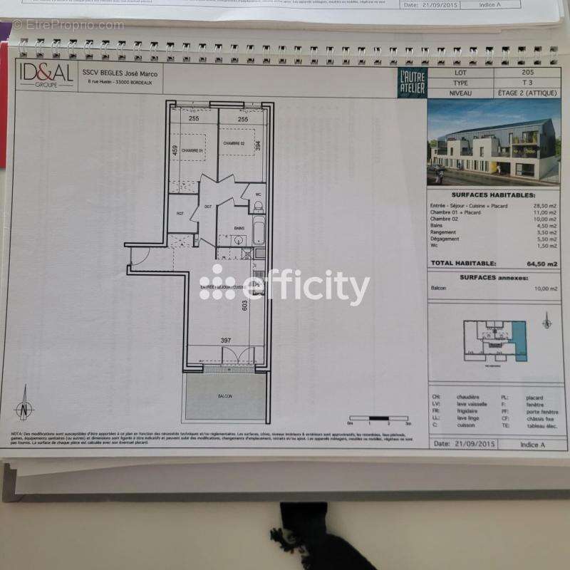 Appartement à BEGLES