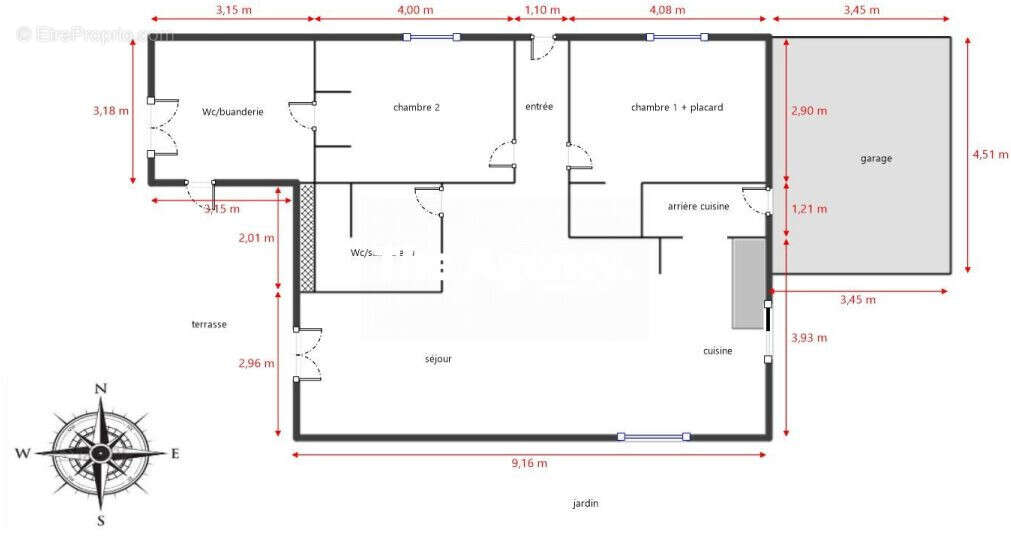 Maison à SAINT-VICTORET
