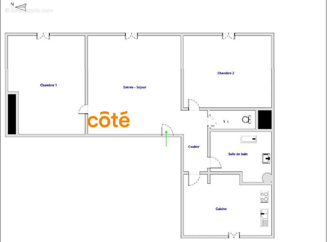 Appartement à AUBERVILLIERS