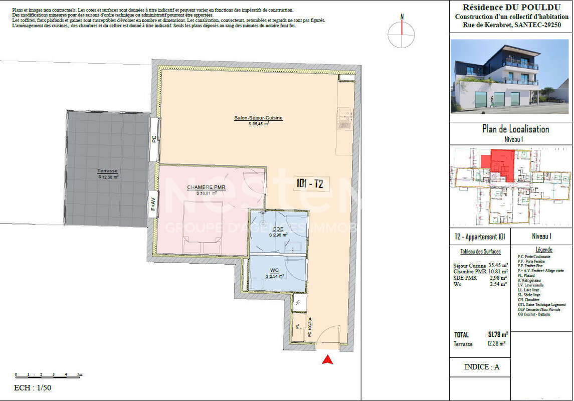 Appartement à SANTEC