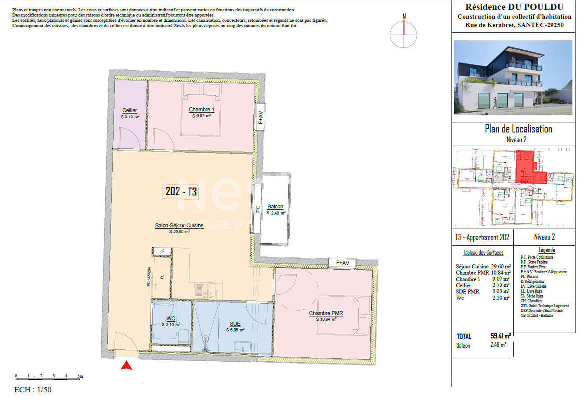 Appartement à SANTEC