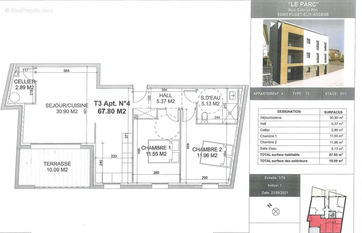 Photo 8 - Appartement à PUGET-SUR-ARGENS