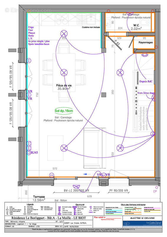 Appartement à LE BIOT